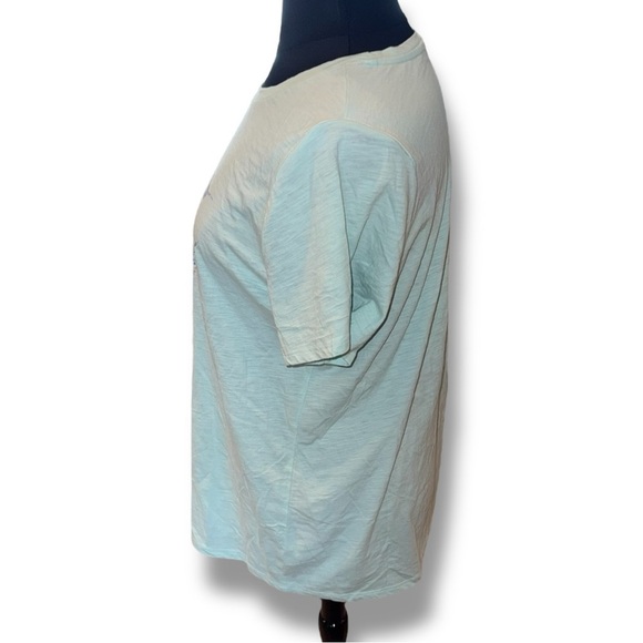 LANE BRYANT “No Shade” Graphic Tee - 18/20 Icy Morning Blue - Picture 3 of 12